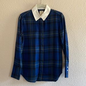 trademark wool button down